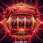 7C Game app interface showing online earning games and bonus rewards on mobile screen.