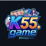 K55 Game app interface showing number prediction and real money rewards