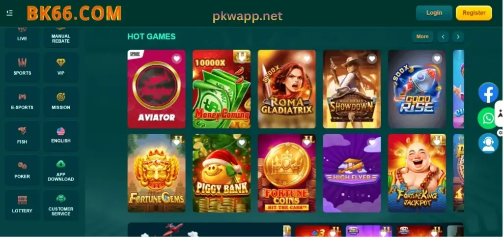 welcome image BK 66 Game  Pkwapp.net