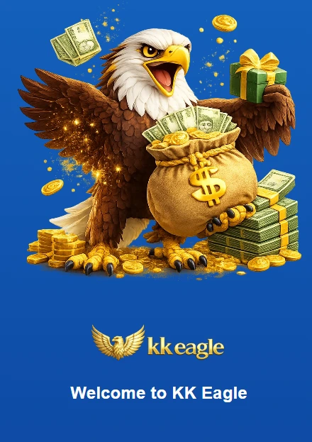 KK Eagle Game welocme interface