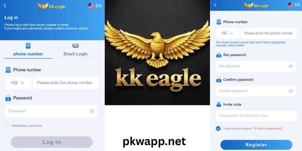 KK Eagle Game account